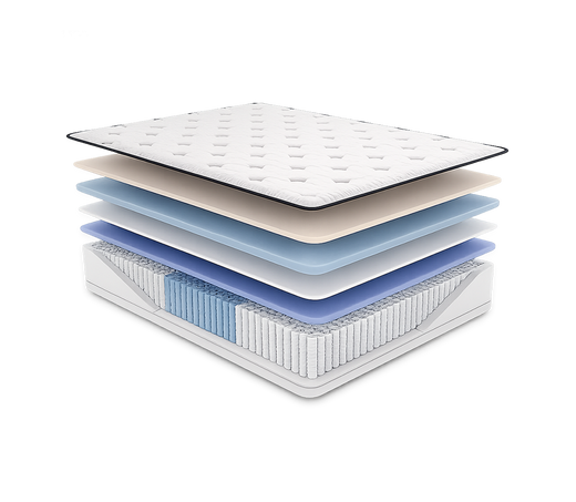 Aspen 14.5" Cool Latex EuroTop Hybrid Mattress by Diamond