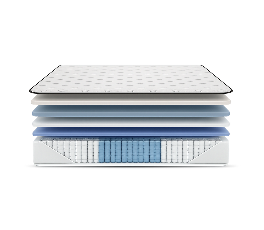 Aspen 14.5" Cool Latex EuroTop Hybrid Mattress by Diamond