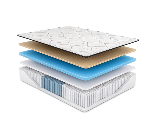 Diamond Everest Cool Copper Hybrid Mattress (14" Euro Top)