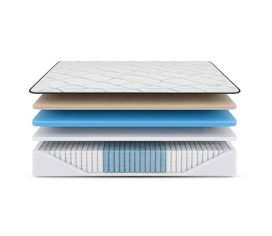 Diamond Everest Cool Copper Hybrid Mattress (14" Euro Top)