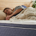 American Bedding 12 " Faux Plush Euro Top Hybrid Mattress by Corsicana