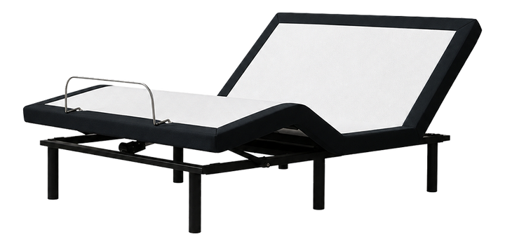 SBKDP2 Adjustable Base with wireless remote, zero gravity positioning, and zero clearance design, featuring dual massage, USB charging ports, and under-bed LED lighting.
