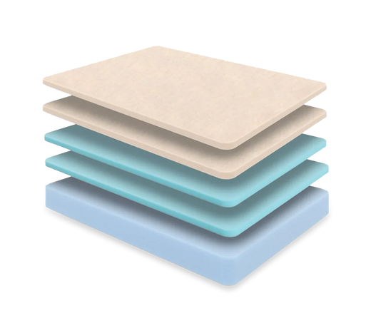 Restore Copper 10" Foam Medium Mattress by Diamond