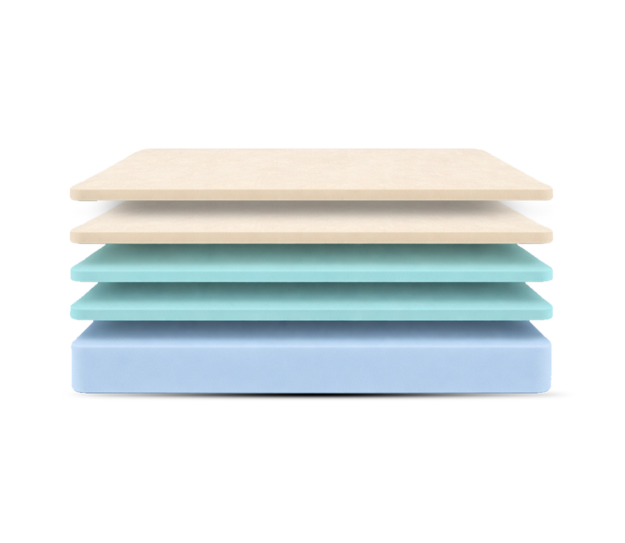 Restore Copper 10" Foam Medium Mattress by Diamond