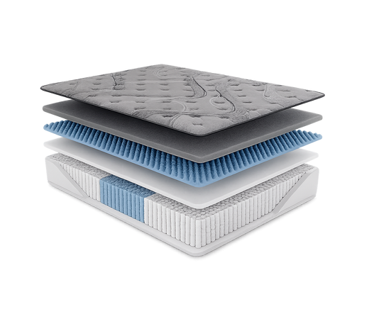 Graphene Cool 14.5" Euro Top Quilted Hybrid Mattress by Diamond Mattress