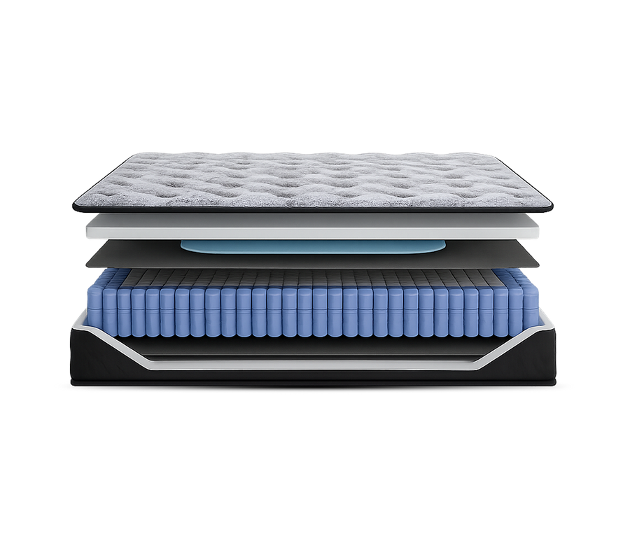 Comfort Plus 10 Inch Medium Mattress by Ashley Furniture