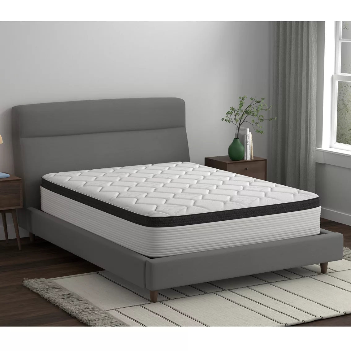 American Bedding Cymbal  jungle 12 inch Hybrid Euro Top Mattress Plush by Corsicana