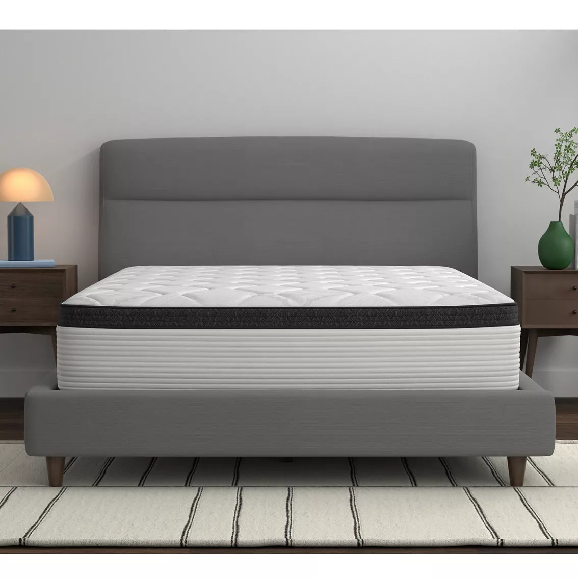 American Bedding Cymbal  jungle 12 inch Hybrid Euro Top Mattress Plush by Corsicana