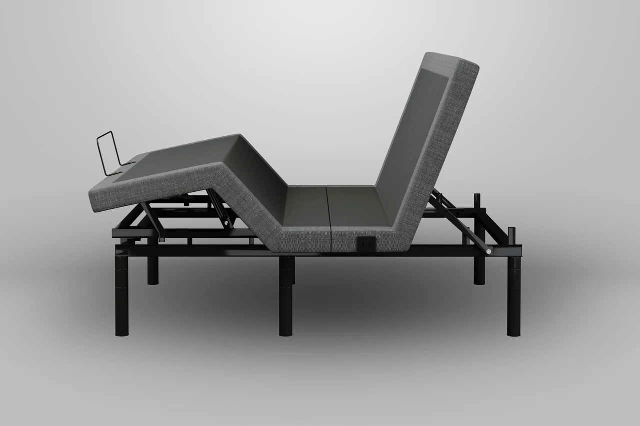 iDealBed Smart 5i Custom Adjustable Bed Base & Black Series One Extra Firm 13.5" Mattress (Bundle Price)