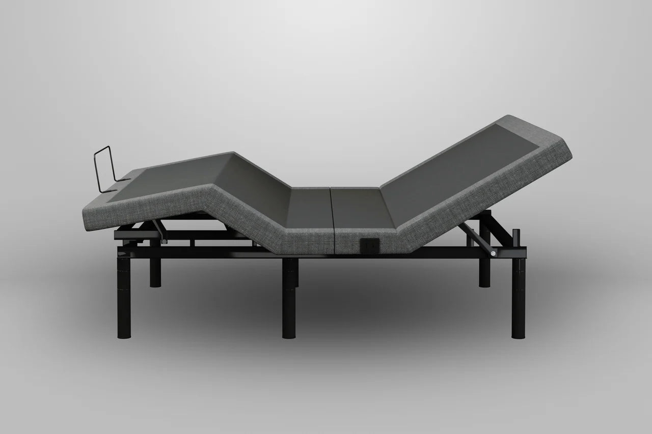 iDealBed Smart 5i Custom Adjustable Bed Base & Black Series One Extra Firm 13.5" Mattress (Bundle Price)