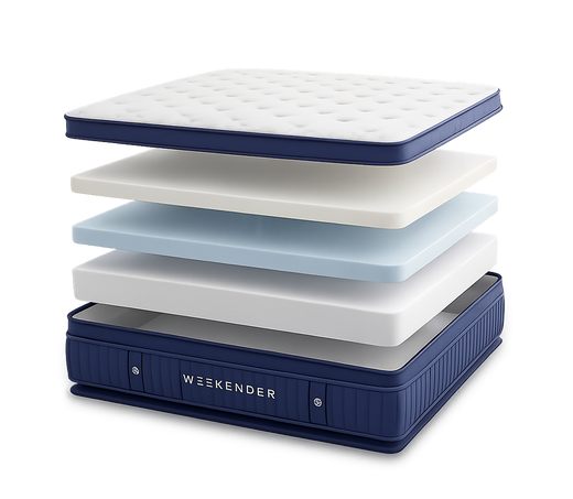 SleepFresh Clean and Cool 12" Medium Hybrid Mattress