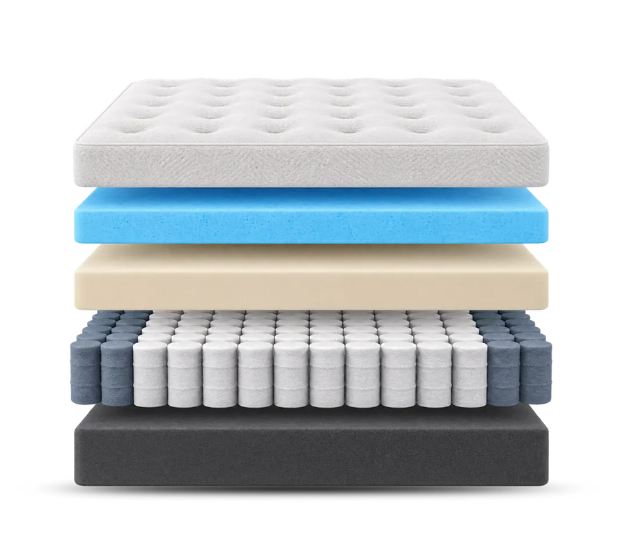 SleepFresh Clean and Cool 12" Medium Hybrid Mattress