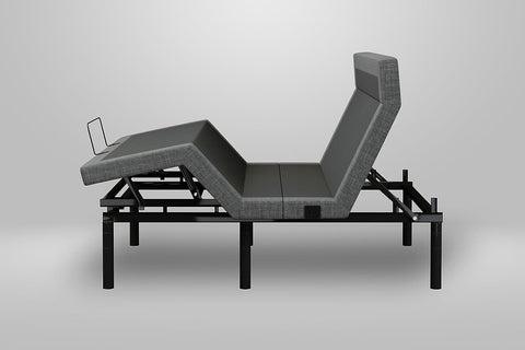 IDealBed 4iT Custom Adjustable Bed Base, Pillow Tilt, Wireless, Massage, Memory, Advanced Smooth Silent Operation, Bluetooth