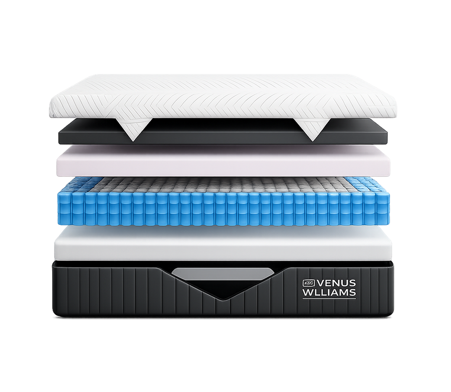 Venus Williams Legend 14" Hybrid Mattress by GhostBed