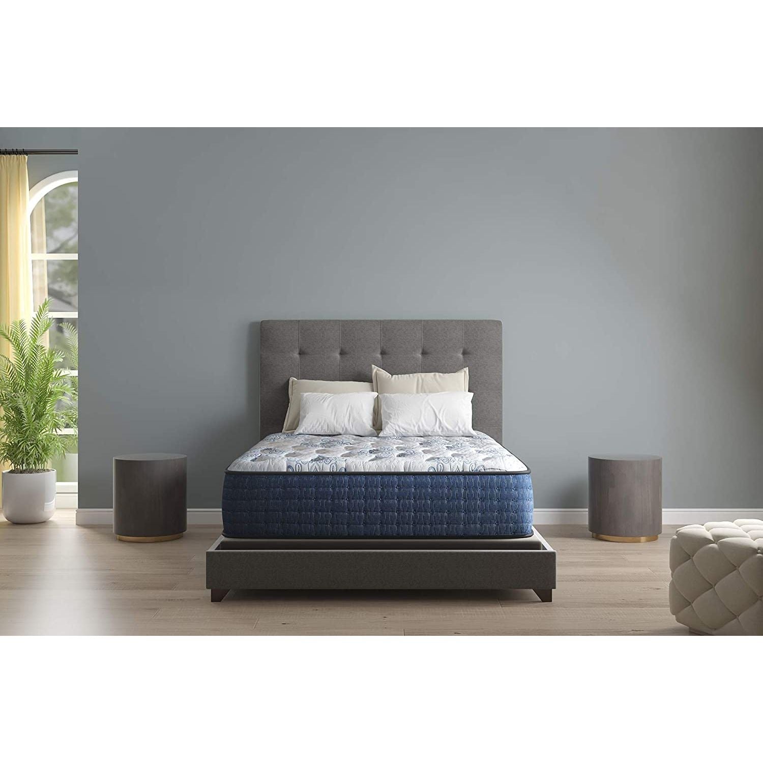 Sierra Sleep Mt Dana Ltd 15 Inch Firm Mattress by Ashley Cloudy Mattress