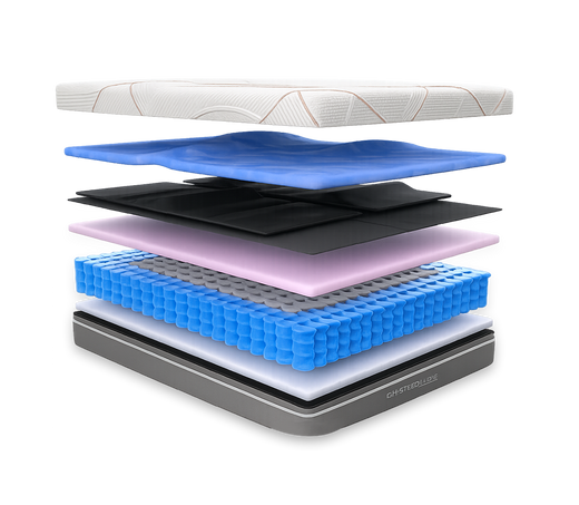 GhostBed 12" Massage Medium Hybrid Mattress