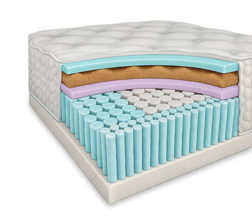 Tommie Copper Core Znergy 14" Plush Hybrid Mattress