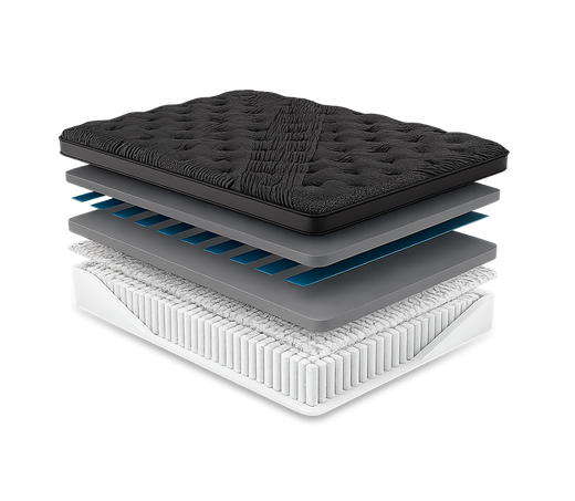 Black Diamond Breckenridge Lux Quilted Hybrid 15" Mattress
