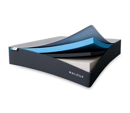 Neve 12" ActivAir™ All-Foam Mattress by Malouf