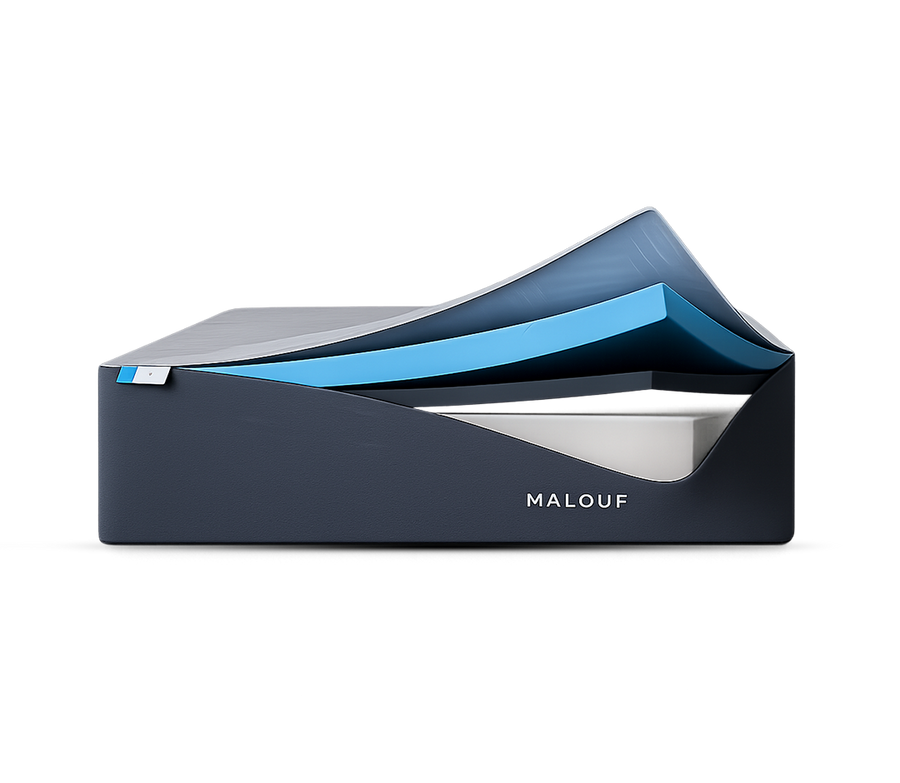 Neve 12" ActivAir™ All-Foam Mattress by Malouf