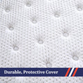 American Bedding 12 " Faux Plush Euro Top Hybrid Mattress by Corsicana