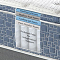 American Bedding 12 " Faux Plush Euro Top Hybrid Mattress by Corsicana