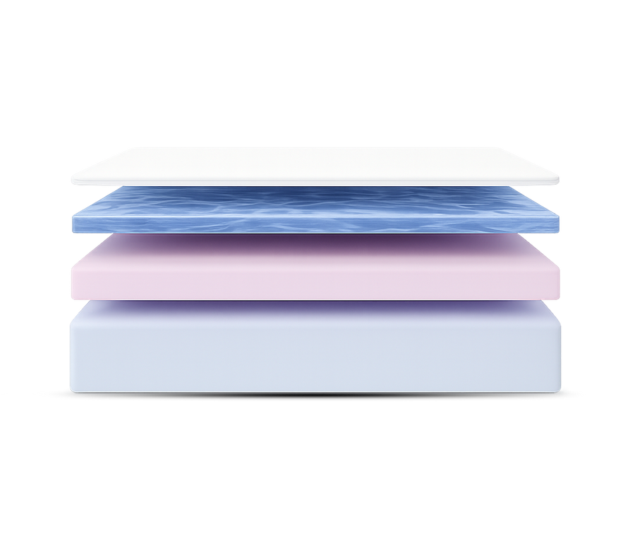 GhostBed 14" Memory Foam Mattress