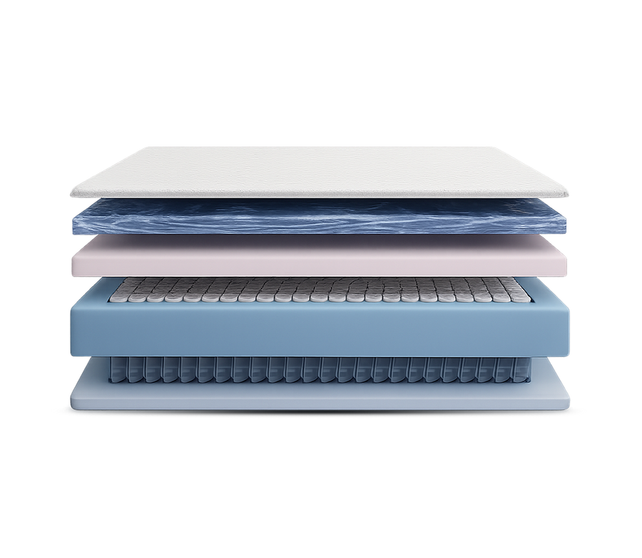 GhostBed 12" Hybrid Medium Soft Mattress