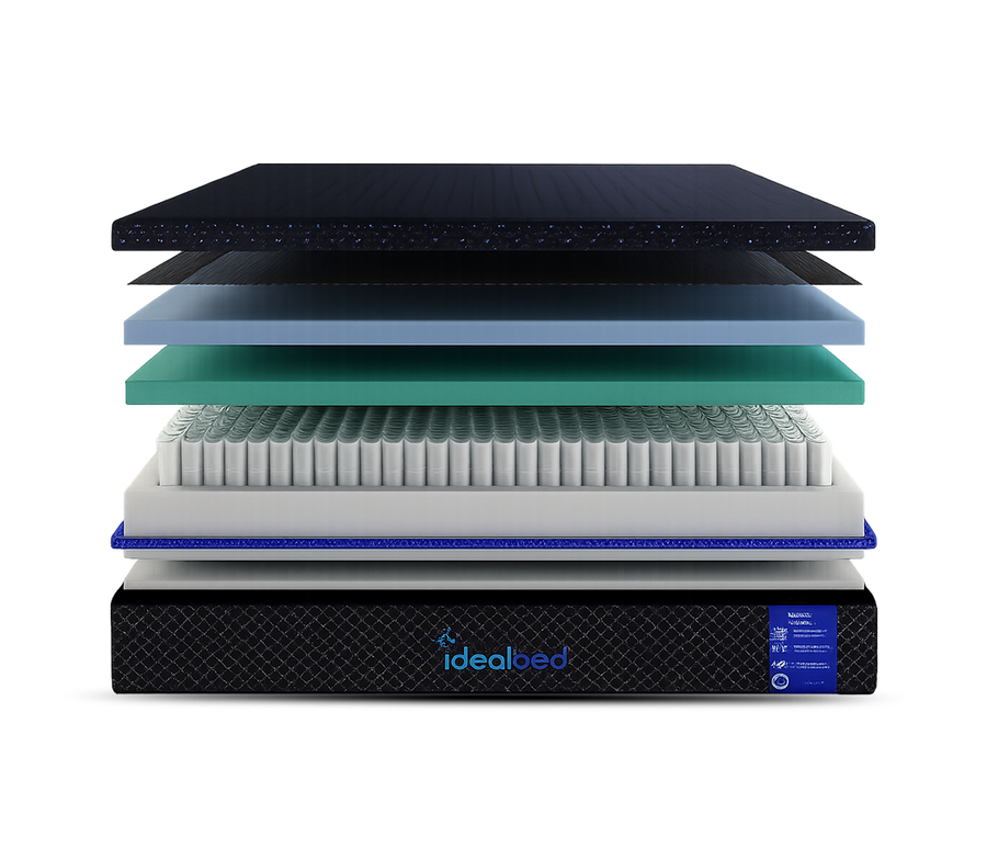 S4 Nebula Luxury 12" Hybrid Mattress – Medium Soft