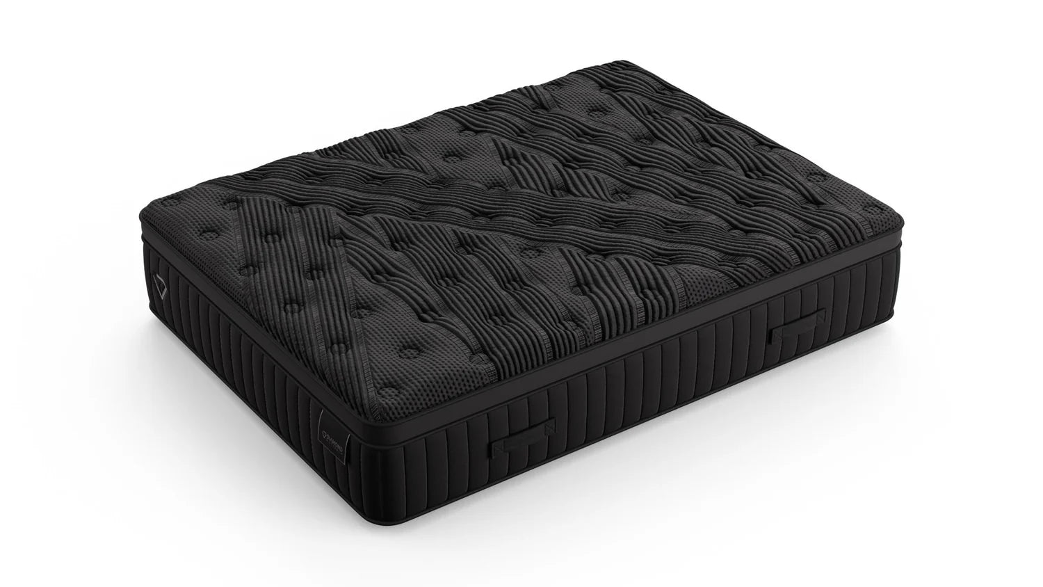 Black Diamond Lux Quilted Hybrid Mattress by Diamond