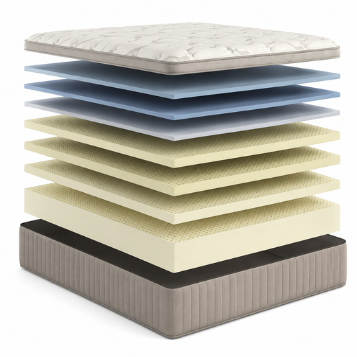 Sherwood Spring Free Approachable Ultra Soft Euro Top 15 Inch Mattress