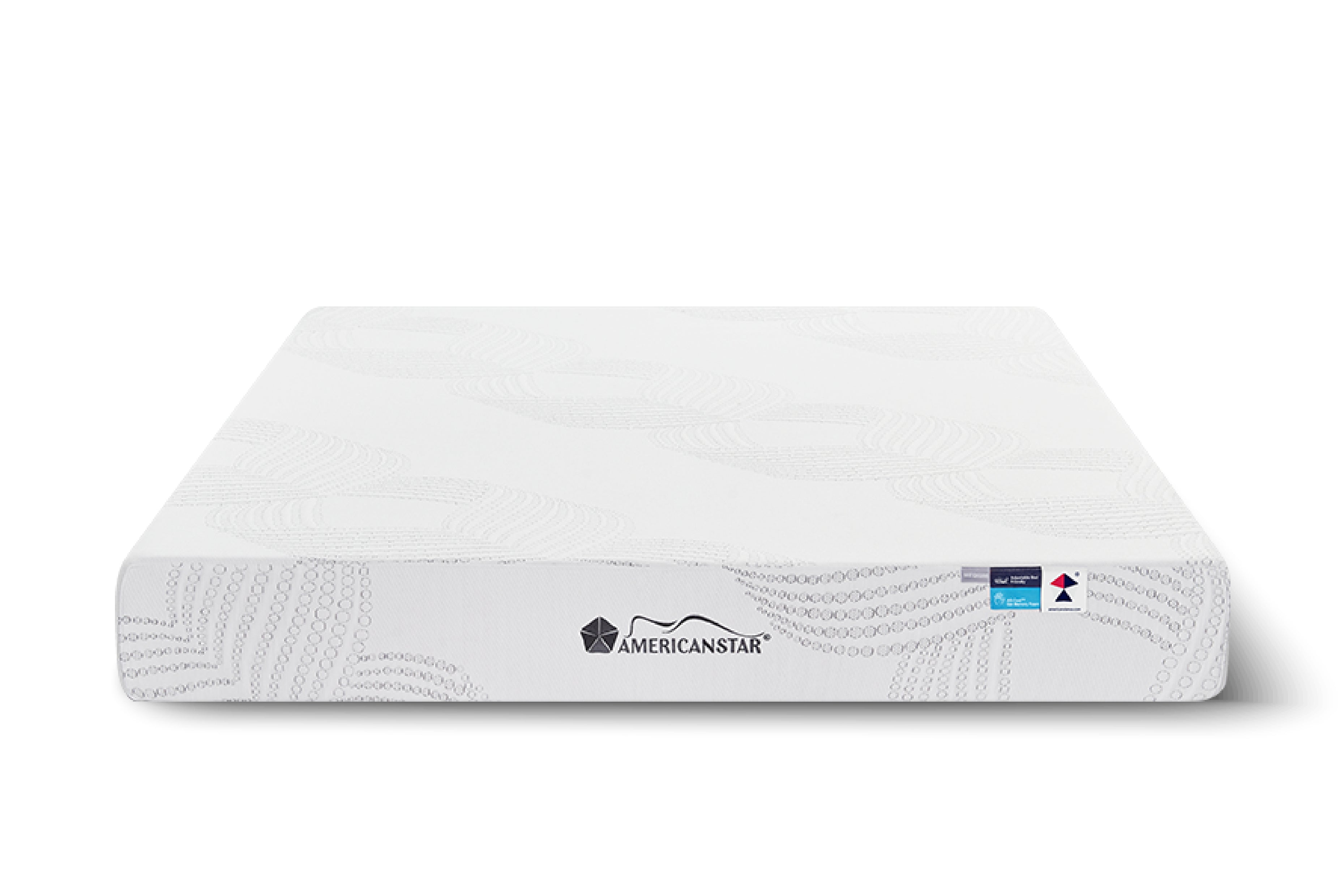 Capella Medium 8” Cool Gel Memory Foam Mattress Americanstar