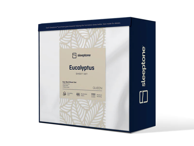 SleepTone Eucalyptus 6-Piece Sheet Set