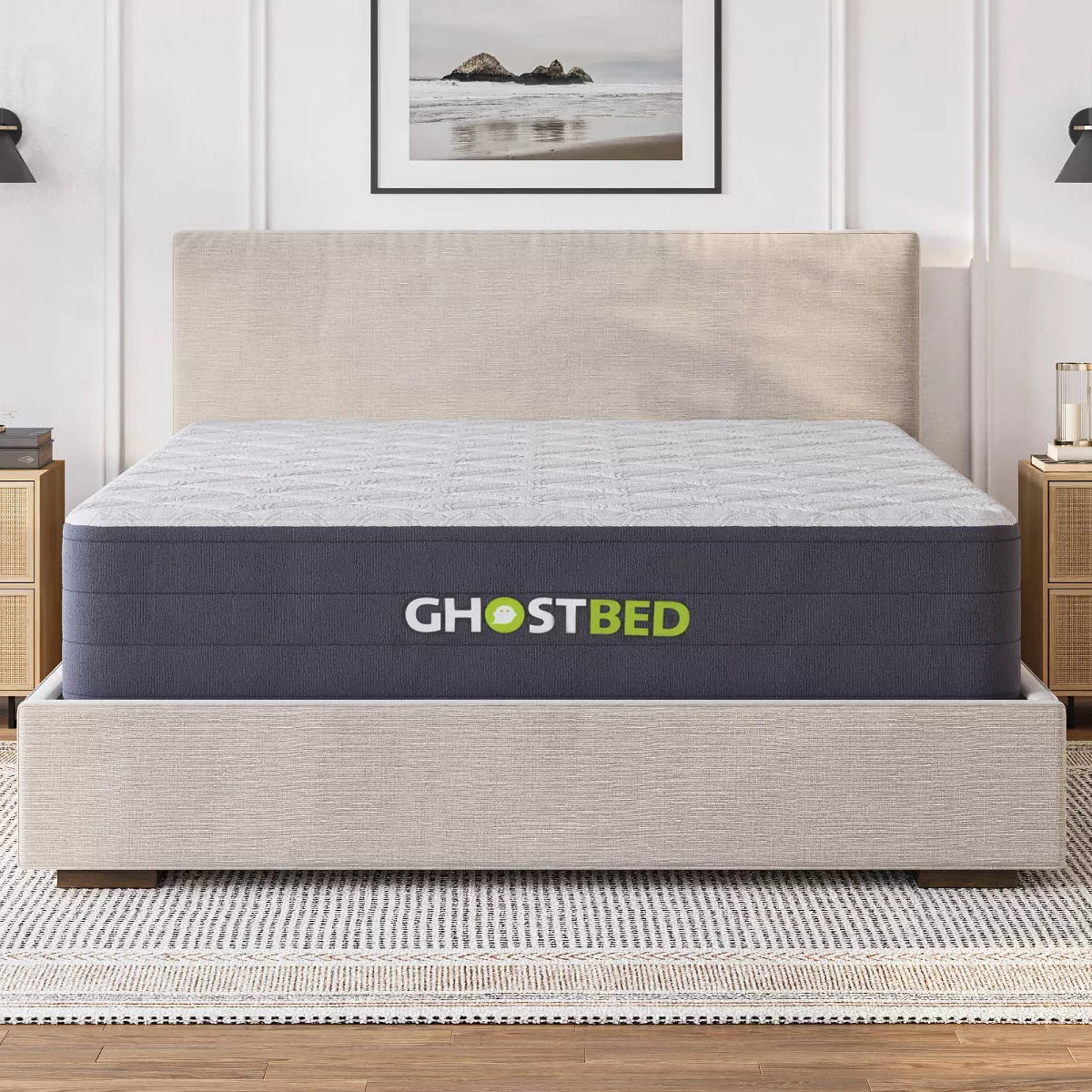 GhostBed Hybrid Medium Soft 12