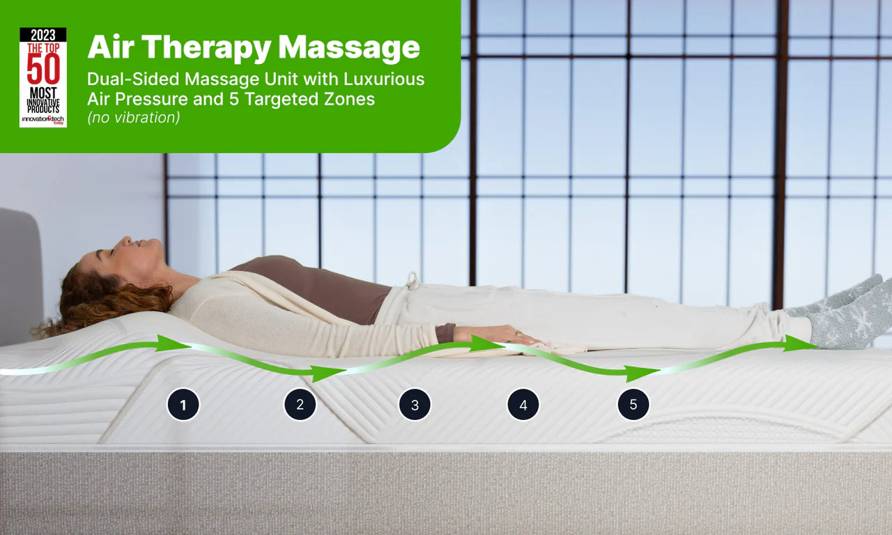 GhostBed Massage Foam Mattress