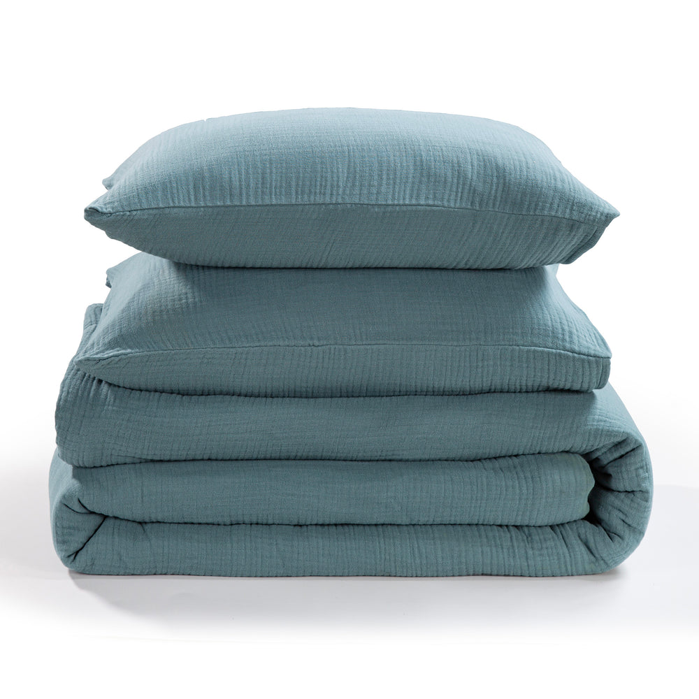 Cotton Voile Bedding Comforter / Blanket Set By HiEnd Accents