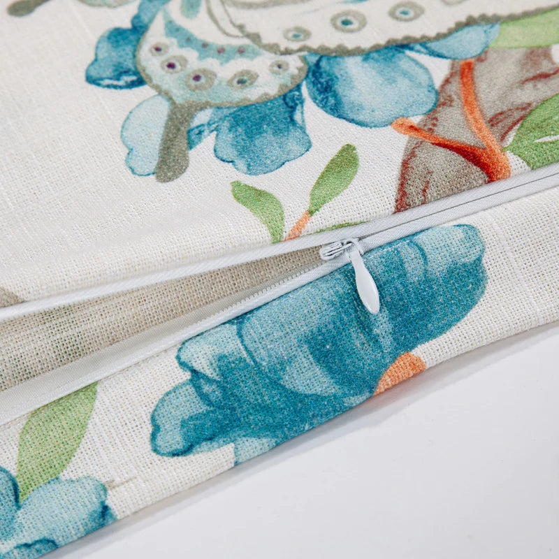 Rowan Washed Linen 3Pc Bedding Comforter / Duvet Cover Set By HiEnd Accents