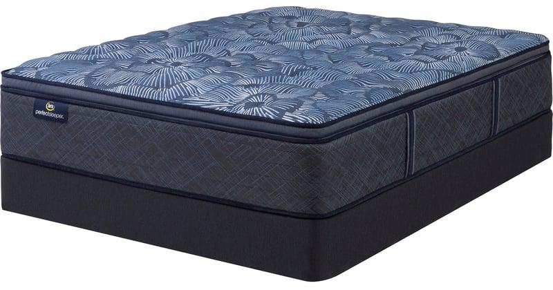 Perfect Sleeper Pro Edinburgh 15 Inch Latex Hybrid Plush Pillow Top Mattress
