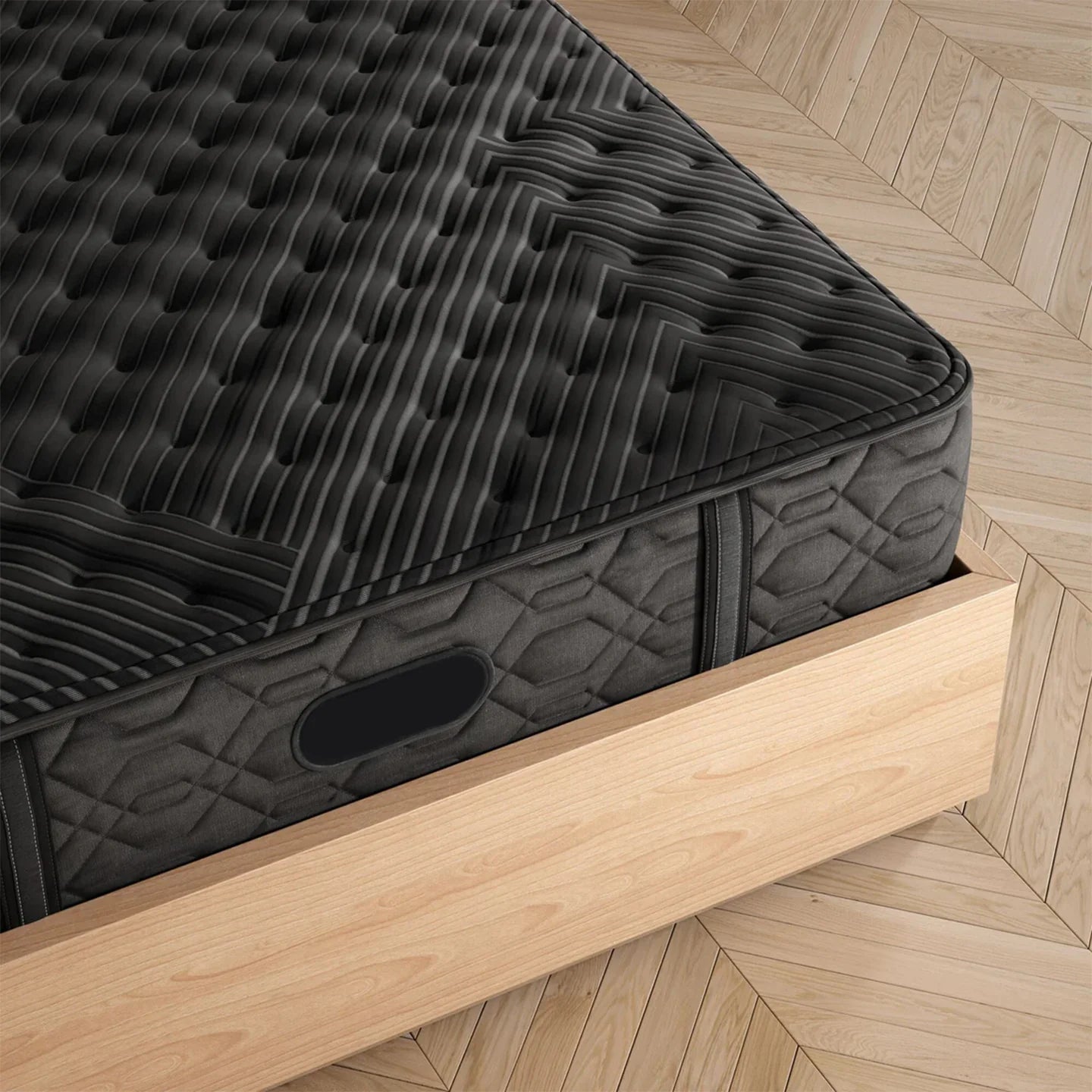 iDealBed Smart 5i Custom Adjustable Bed Base & Black Series One Extra Firm 13.5" Mattress (Bundle Price)