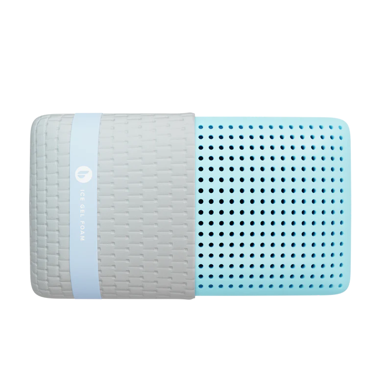 Ice Gel Cooling Cover Removable and Washable Padded Pillow