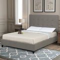 Hudson Tufted Upholstered Bed Frame By South Bay