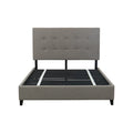 Hudson Tufted Upholstered Bed Frame By South Bay