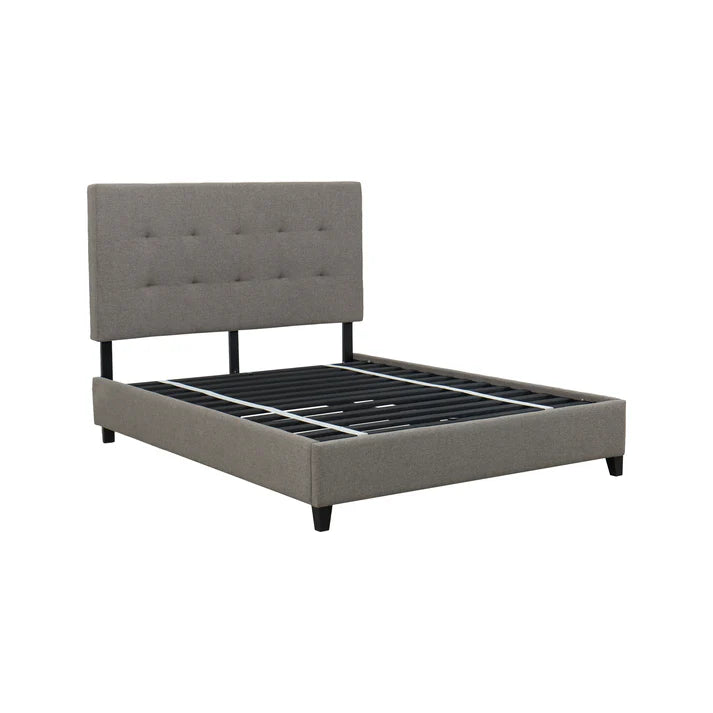 Hudson Tufted Upholstered Bed Frame By South Bay