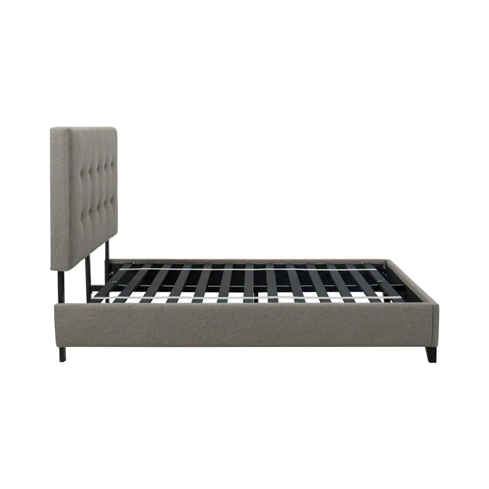Hudson Tufted Upholstered Bed Frame By South Bay