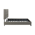 Hudson Tufted Upholstered Bed Frame By South Bay