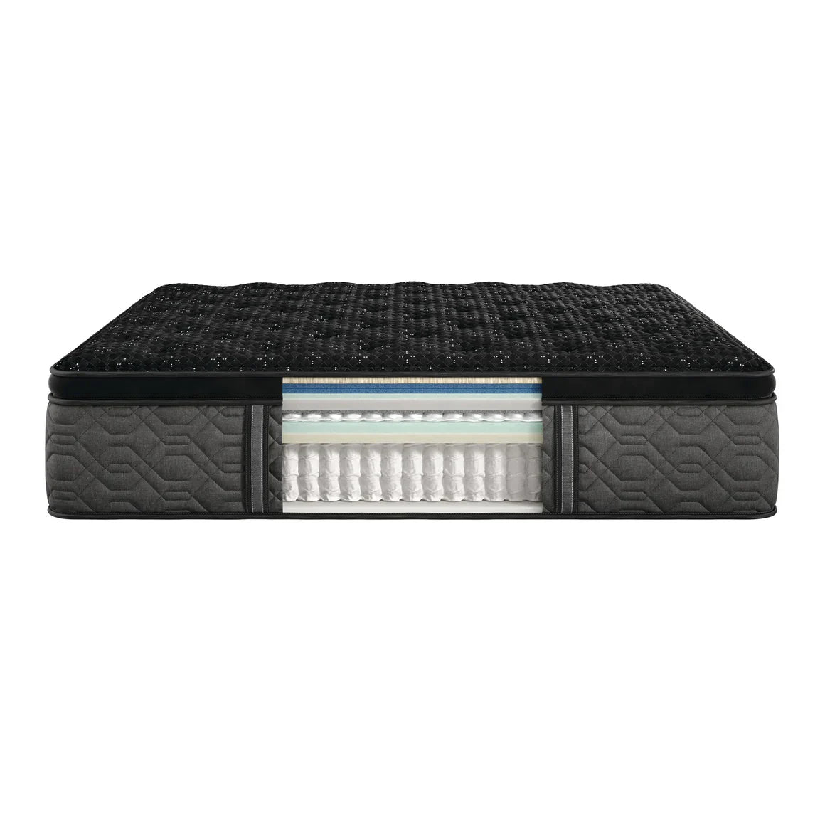 iDealBed Smart 4i Custom Adjustable Bed & Black Series Three Plush Pillow Top 17" Mattress (Bundle Price)