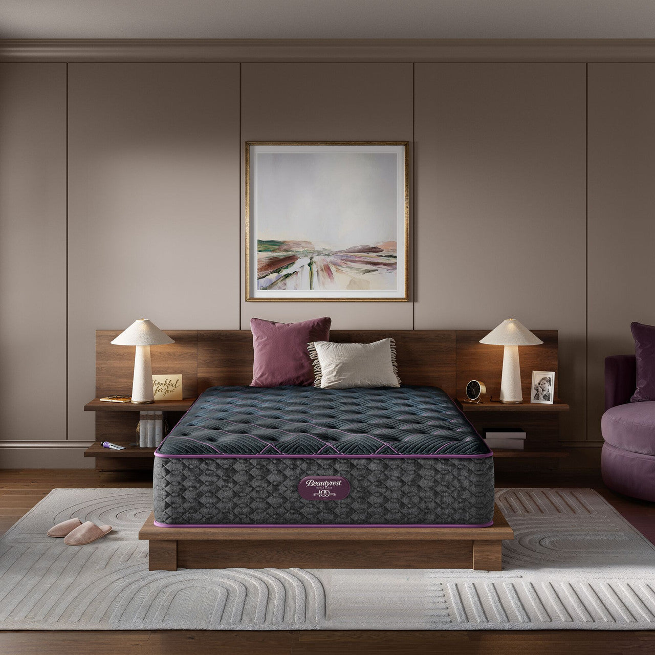 Beautyrest® World Class™ Hybrid Level Three Plush 13 Inch Mattress