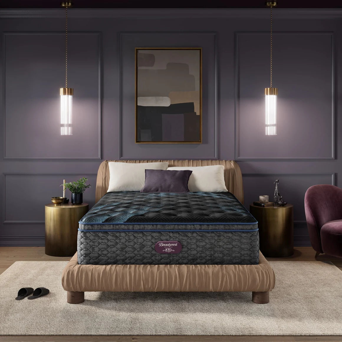 Beautyrest World Class Level Four Plush Pillow Top 16.25 Inch Mattress