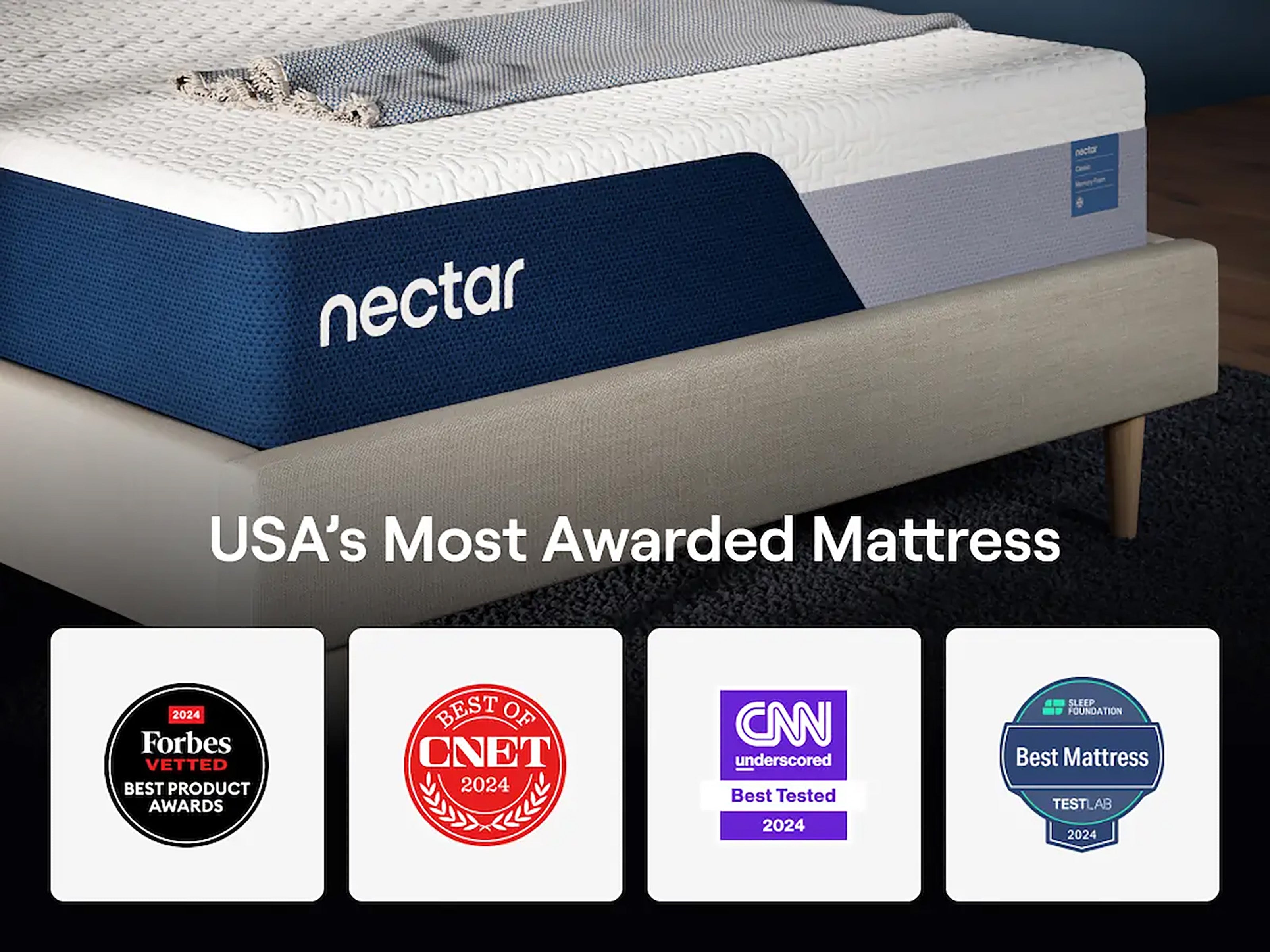 Nectar Classic Memory Foam Firm 12" Mattress