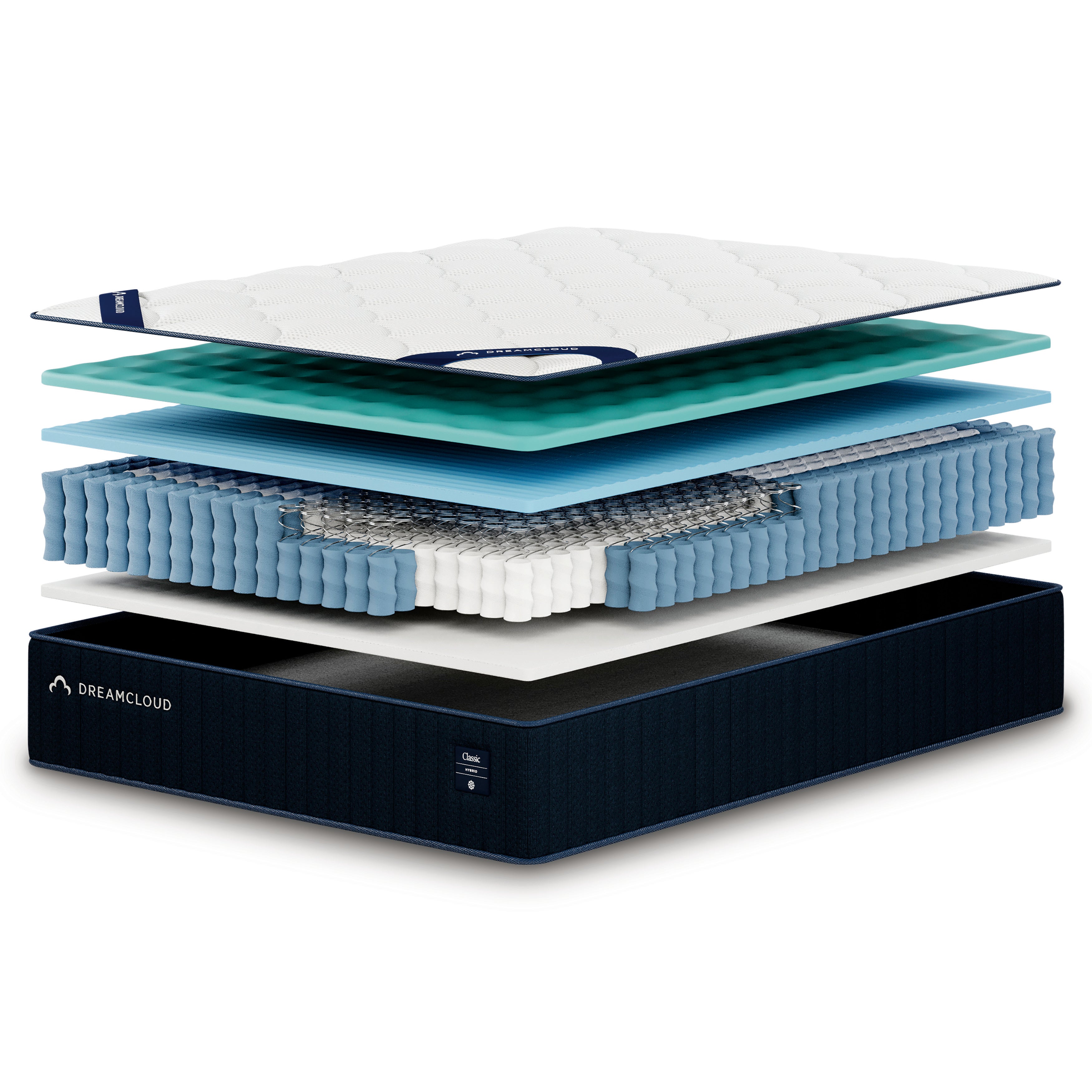 DreamCloud Classic 12 Inch Medium Firm Hybrid Mattress